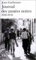 Couverture Journal des années noires 1940-1944 Editions Folio  2002