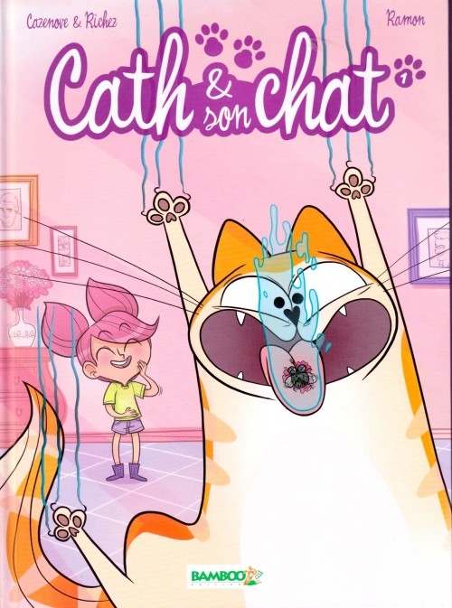 Couverture Cath et son chat, tome 1