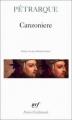 Couverture Canzoniere Editions Gallimard  (Poésie) 1983