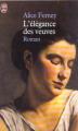 Couverture L'Elégance des veuves Editions J'ai Lu 2000