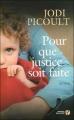 Couverture Pour que justice soit faite Editions Les Presses de la Cité 2005