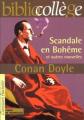 Couverture Sherlock Holmes : Un scandale en Bohème Editions Hachette (Biblio collège) 2001