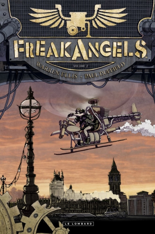 Couverture FreakAngels, tome 2