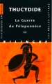 Couverture La Guerre du Péloponnèse, tome 3 Editions Les Belles Lettres (Classiques en poche bilingue) 2009