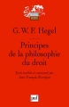 Couverture Principes de la philosophie du droit Editions Presses universitaires de France (PUF) (Quadrige - Grands textes) 2003