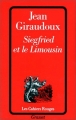 Couverture Siegfried et le Limousin Editions Grasset (Les Cahiers Rouges) 1959