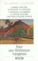 Couverture Pour une littérature voyageuse Editions Complexe (Le regard littéraire) 1992