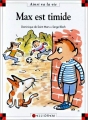 Couverture Max est timide Editions Calligram (Ainsi va la vie) 1992