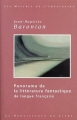 Couverture Panorama de la littérature fantastique de langue française Editions La renaissance du livre 2000