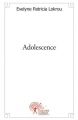 Couverture Adolescence Editions Autoédité 2012
