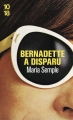 Couverture Bernadette a disparu Editions 10/18 2014