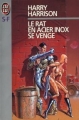 Couverture Ratinox, tome 2 : Ratinox se venge / Le Rat en acier inox se venge Editions J'ai Lu (S-F) 1993