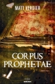 Couverture Corpus Prophetae Editions Mnémos (Thriller) 2014