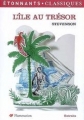 Couverture L'île au trésor Editions Flammarion (GF - Etonnants classiques) 1999