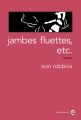 Couverture Jambes fluettes, etc. Editions Gallmeister (Americana) 2014