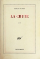 Couverture La chute Editions Gallimard  (Blanche) 1958
