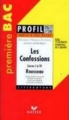 Couverture Les confessions : Livres I à IV Editions Hatier (Profil) 1998