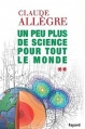Couverture Un peu de science pour tout le monde Editions Fayard 2006