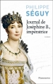 Couverture Journal de Joséphine B., impératrice Editions Flammarion 2014