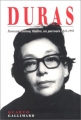Couverture Duras : Romans, cinéma, théâtre, un parcours 1943-1993 Editions Gallimard  (Quarto) 1997
