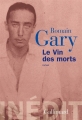 Couverture Le Vin des morts Editions Gallimard  (Les cahiers de la nrf) 2014
