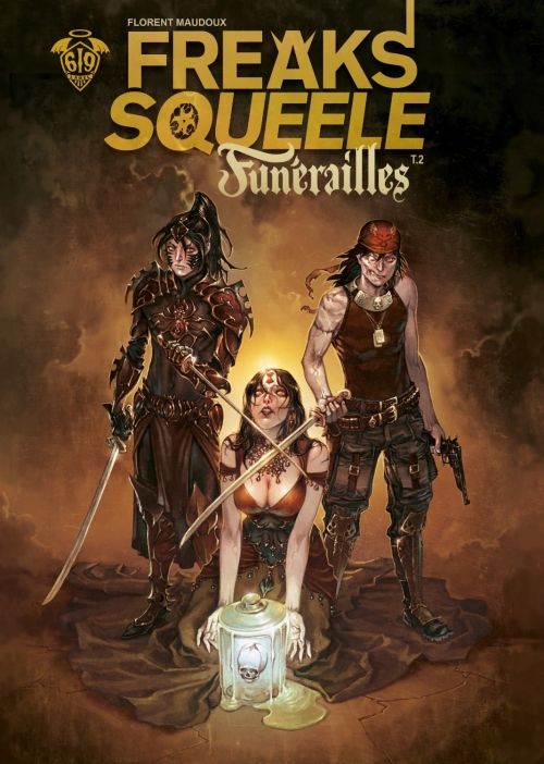 Couverture Freaks' Squeele : Funérailles, tome 2 : Pain in black