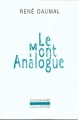 Couverture Le Mont Analogue Editions Gallimard  (L'imaginaire) 1981