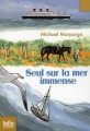 Couverture Seul sur la mer immense Editions Folio  (Junior) 2012