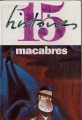 Couverture 15 histoires macabres Editions France Loisirs 1999