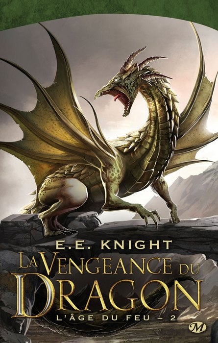 Couverture L'âge du feu, tome 2 : La Vengeance du dragon