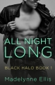 Couverture Black Halo, book 1: All Night Long Editions HarperCollins 2014
