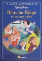 Couverture Blanche-Neige et les Sept Nains Editions Nathan 1985