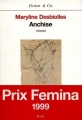 Couverture Anchise Editions Seuil 1999