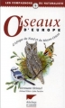Couverture Oiseaux d'Europe Editions Delachaux et Niestlé 1996