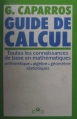 Couverture Guide de calcul Editions Marabout 1989