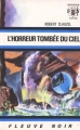 Couverture Claude Eridan, tome 03 : L'horreur tombée du ciel Editions Fleuve (Noir - Anticipation) 1971