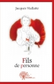 Couverture Fils de personne Editions Autoédité 2010