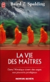 Couverture La Vie des Maîtres Editions Robert Laffont 1972