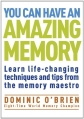 Couverture You Can Have an Amazing Memory : Learn Life-Changing Techniques and Tips from the Memory Maestro Editions WaterBrook Press 1999