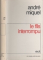 Couverture Le fils interrompu Editions Flammarion 1975