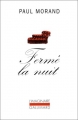 Couverture Fermé la nuit Editions Gallimard  (L'imaginaire) 1993