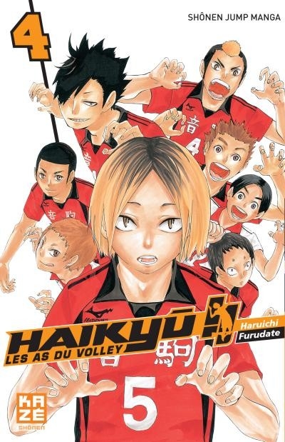 Couverture Haikyû !! : Les as du volley ball, tome 04