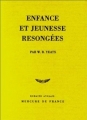 Couverture Enfance et jeunesse resongées Editions Mercure de France (Bibliothèque étrangère) 1965