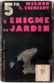Couverture L'énigme du jardin Editions La Nouvelle Revue Critique 1933