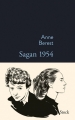 Couverture Sagan 1954 Editions Stock (La Bleue) 2014