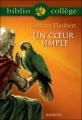 Couverture Un coeur simple Editions Hachette (Biblio collège) 2001