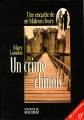 Couverture Un crime chinois Editions du Rocher 1998