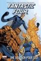 Couverture Fantastic Four (Hickman), tome 1 : Une solution pour tout Editions Panini (Marvel Deluxe) 2014