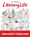 Couverture Literary Life : Scènes de la vie littéraire Editions Denoël 2014