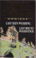 Couverture Inspector Morse (double), books 1 and 2: Last Seen Wearing / Last Bus to Woodstock Editions Pan MacMillan 2002